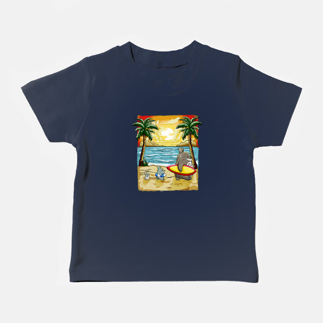 Summer With My Neighbor-Baby-Basic-Tee-JamesQJO