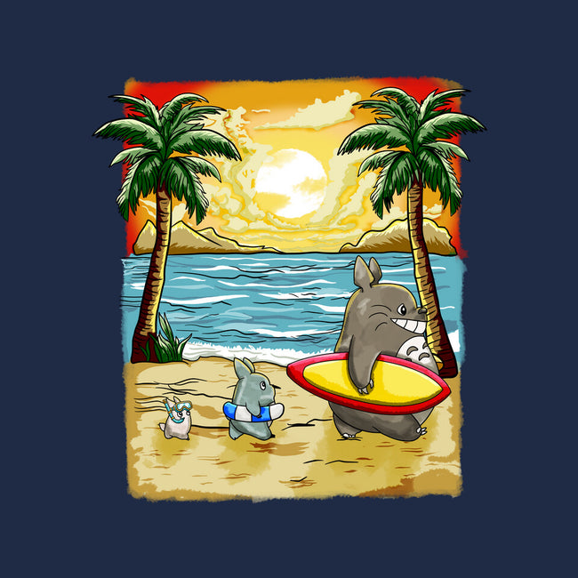 Summer With My Neighbor-None-Adjustable Tote-Bag-JamesQJO