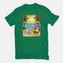Summer With My Neighbor-Womens-Fitted-Tee-JamesQJO