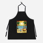 Summer With My Neighbor-Unisex-Kitchen-Apron-JamesQJO