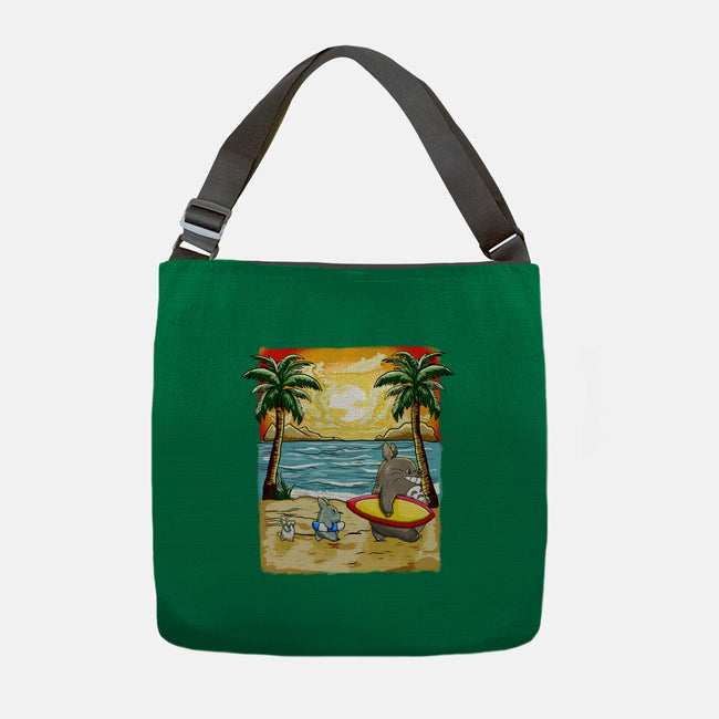 Summer With My Neighbor-None-Adjustable Tote-Bag-JamesQJO