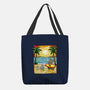 Summer With My Neighbor-None-Basic Tote-Bag-JamesQJO
