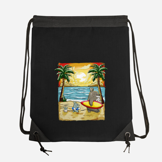 Summer With My Neighbor-None-Drawstring-Bag-JamesQJO