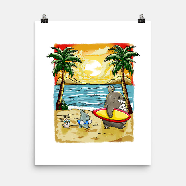 Summer With My Neighbor-None-Matte-Poster-JamesQJO