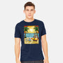 Summer With My Neighbor-Mens-Heavyweight-Tee-JamesQJO