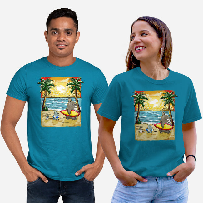 Summer With My Neighbor-Unisex-Basic-Tee-JamesQJO