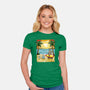 Summer With My Neighbor-Womens-Fitted-Tee-JamesQJO