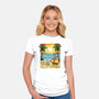 Summer With My Neighbor-Womens-Fitted-Tee-JamesQJO