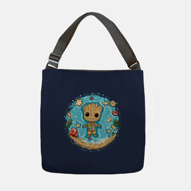 I Am Aloha Groot-None-Adjustable Tote-Bag-JamesQJO