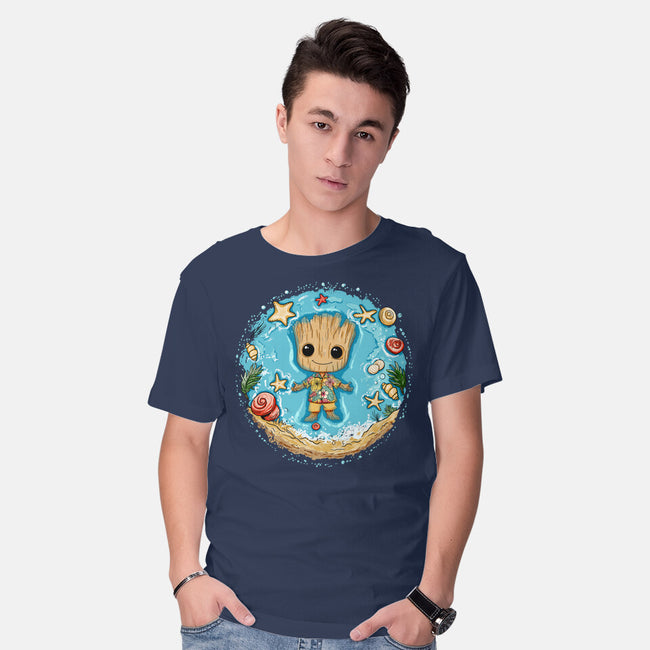 I Am Aloha Groot-Mens-Basic-Tee-JamesQJO
