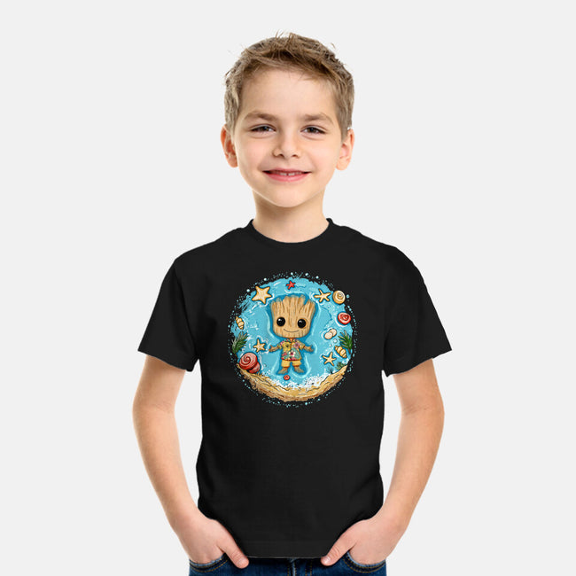 I Am Aloha Groot-Youth-Basic-Tee-JamesQJO