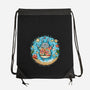 Aloha Totoro-None-Drawstring-Bag-JamesQJO