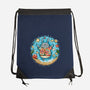 Aloha Totoro-None-Drawstring-Bag-JamesQJO