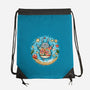 Aloha Totoro-None-Drawstring-Bag-JamesQJO