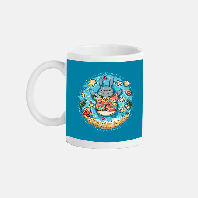 Aloha Totoro-None-Mug-Drinkware-JamesQJO