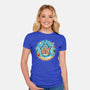 Aloha Totoro-Womens-Fitted-Tee-JamesQJO