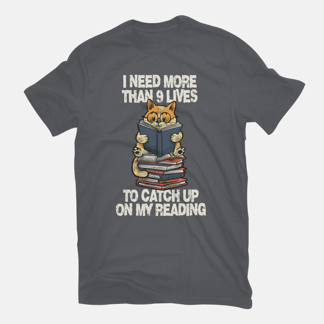 I Need More Than 9 Lives-Unisex-Basic-Tee-zascanauta