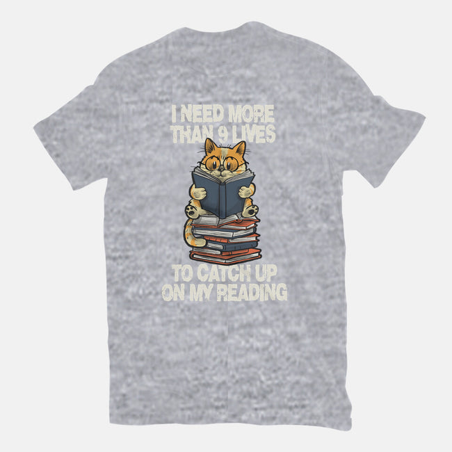 I Need More Than 9 Lives-Unisex-Basic-Tee-zascanauta