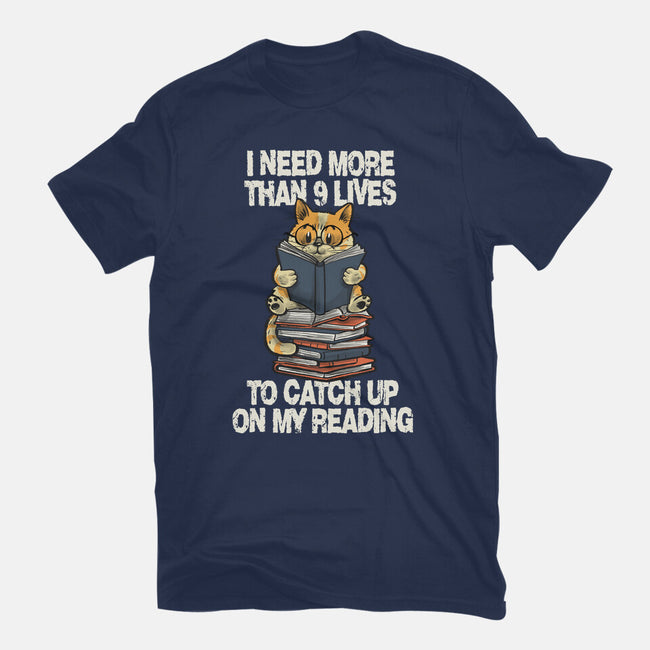 I Need More Than 9 Lives-Unisex-Basic-Tee-zascanauta