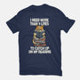 I Need More Than 9 Lives-Unisex-Basic-Tee-zascanauta