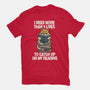 I Need More Than 9 Lives-Mens-Basic-Tee-zascanauta