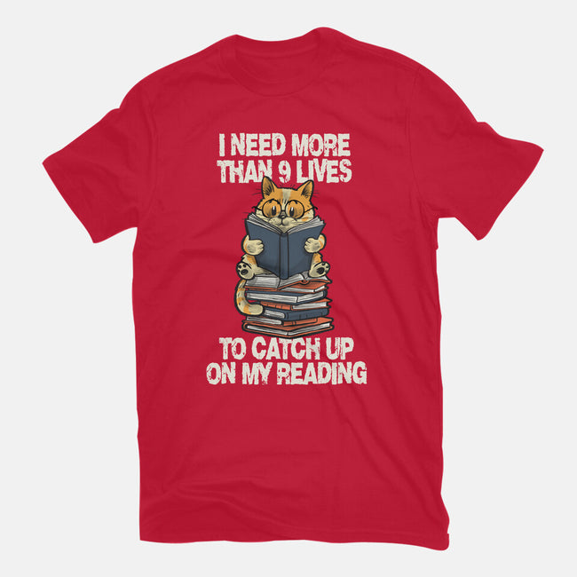 I Need More Than 9 Lives-Unisex-Basic-Tee-zascanauta