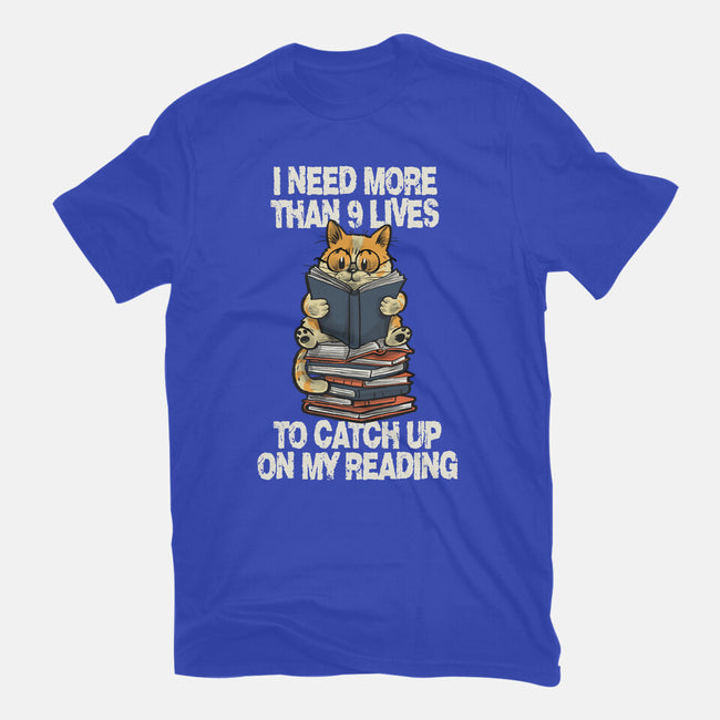 I Need More Than 9 Lives-Unisex-Basic-Tee-zascanauta