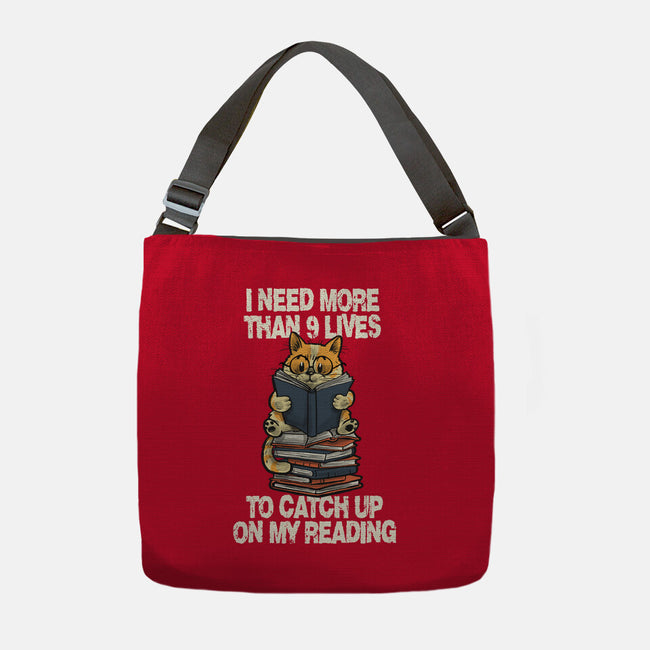 I Need More Than 9 Lives-None-Adjustable Tote-Bag-zascanauta