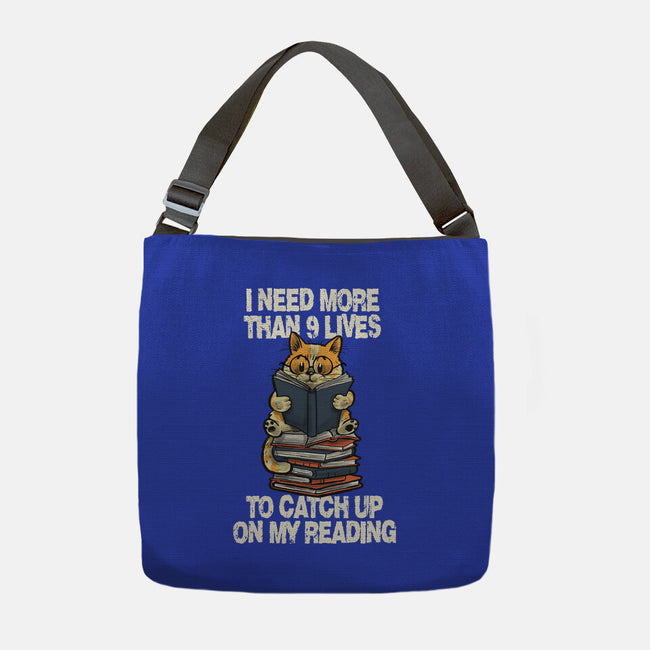 I Need More Than 9 Lives-None-Adjustable Tote-Bag-zascanauta