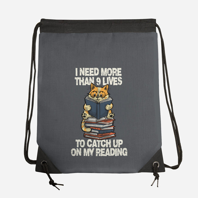 I Need More Than 9 Lives-None-Drawstring-Bag-zascanauta