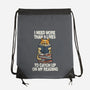 I Need More Than 9 Lives-None-Drawstring-Bag-zascanauta