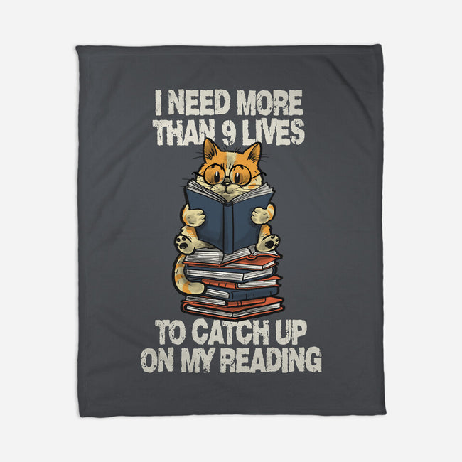 I Need More Than 9 Lives-None-Fleece-Blanket-zascanauta