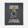 I Need More Than 9 Lives-None-Fleece-Blanket-zascanauta