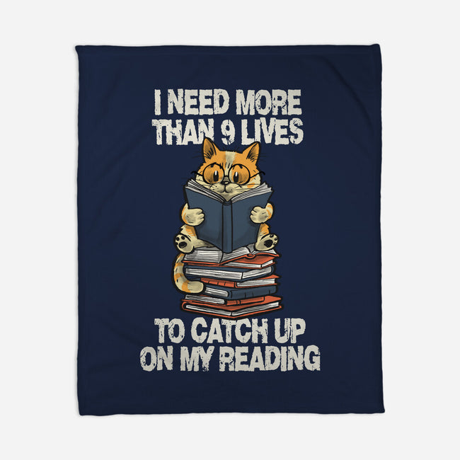 I Need More Than 9 Lives-None-Fleece-Blanket-zascanauta