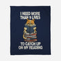 I Need More Than 9 Lives-None-Fleece-Blanket-zascanauta