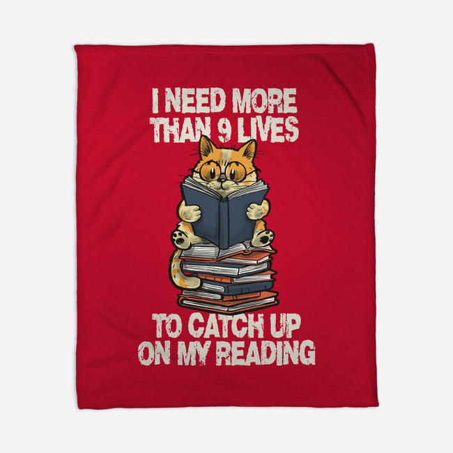 I Need More Than 9 Lives-None-Fleece-Blanket-zascanauta