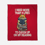 I Need More Than 9 Lives-None-Fleece-Blanket-zascanauta