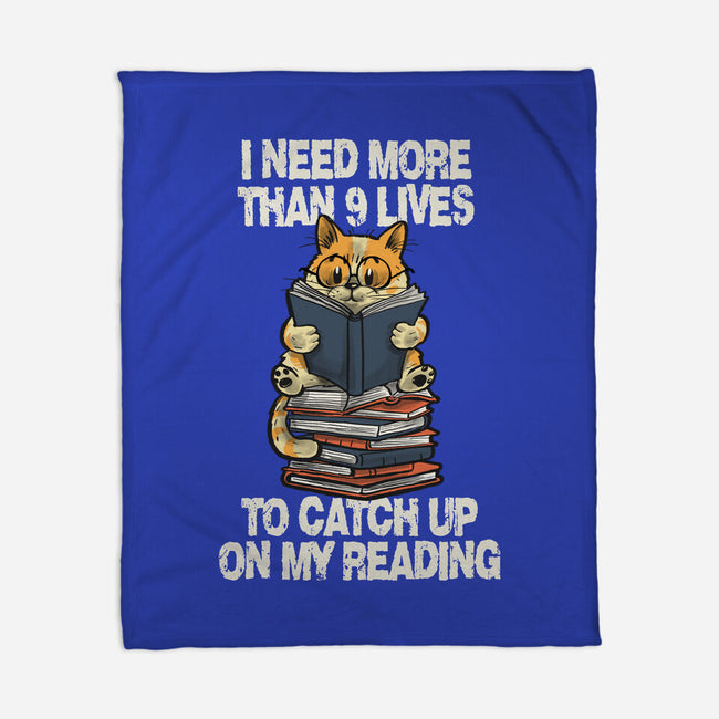 I Need More Than 9 Lives-None-Fleece-Blanket-zascanauta