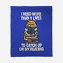 I Need More Than 9 Lives-None-Fleece-Blanket-zascanauta