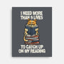 I Need More Than 9 Lives-None-Stretched-Canvas-zascanauta