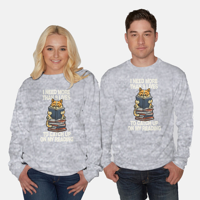 I Need More Than 9 Lives-Unisex-Crew Neck-Sweatshirt-zascanauta