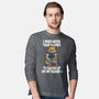 I Need More Than 9 Lives-Mens-Long Sleeved-Tee-zascanauta