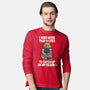 I Need More Than 9 Lives-Mens-Long Sleeved-Tee-zascanauta