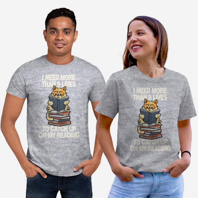 I Need More Than 9 Lives-Unisex-Basic-Tee-zascanauta