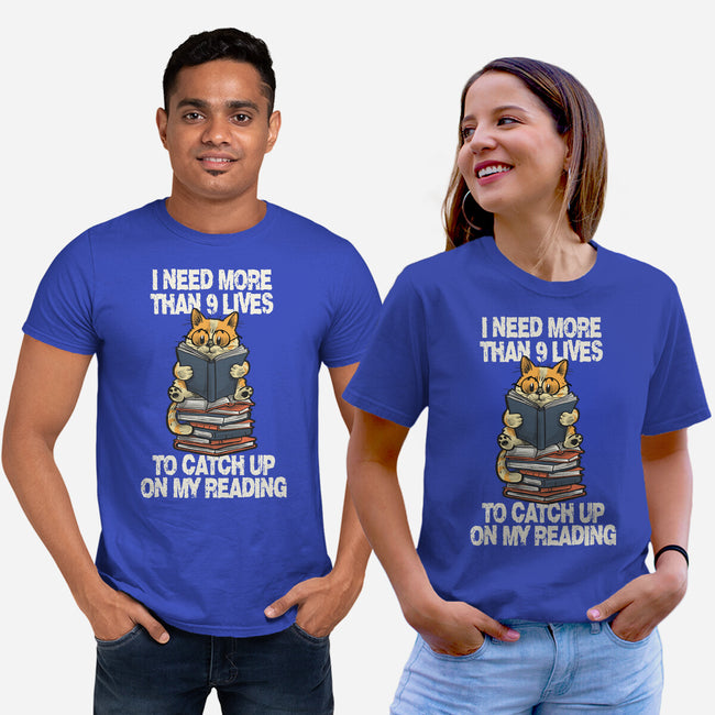 I Need More Than 9 Lives-Unisex-Basic-Tee-zascanauta