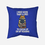 I Need More Than 9 Lives-None-Removable Cover w Insert-Throw Pillow-zascanauta