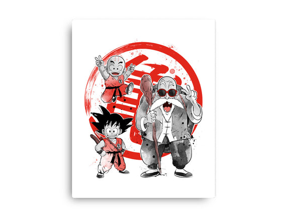 Kame School Sumi-e