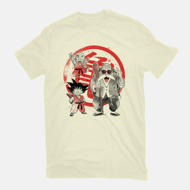 Kame School Sumi-e-Mens-Premium-Tee-DrMonekers