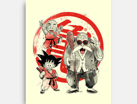 Kame School Sumi-e