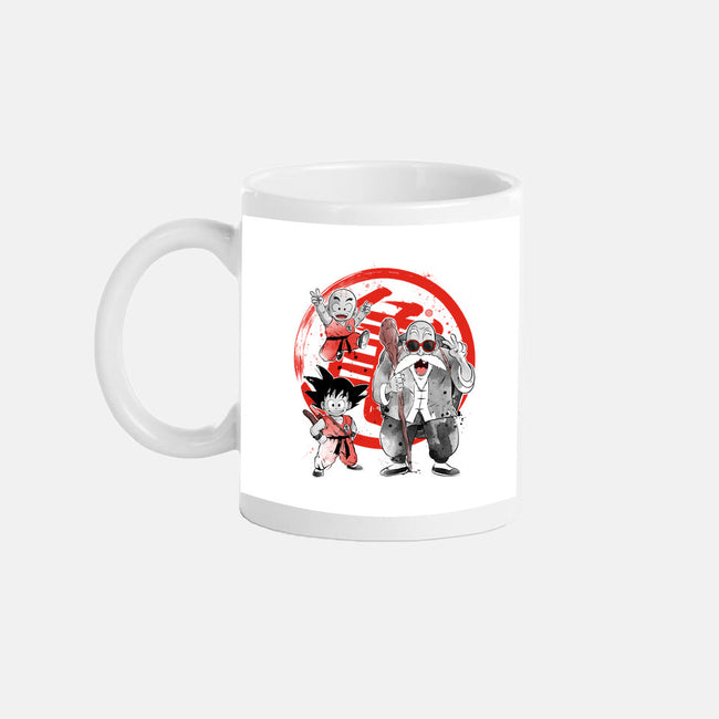 Kame School Sumi-e-None-Mug-Drinkware-DrMonekers